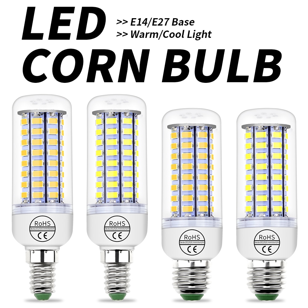 Ampoule LED Lamp 220V Corn Bulb LED E27 Bombillas..